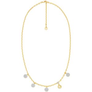 Michael Kors Luxusný bicolor náhrdelník s príveskami MKJ8623931 Michael Kors Luxusný bicolor náhrdelník s príveskami MKJ8623931
