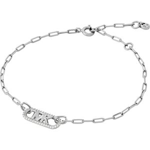 Michael Kors Módny strieborný náramok s logom Premium MKC1656CZ040 Michael Kors Módny strieborný náramok s logom Premium MKC1656CZ040