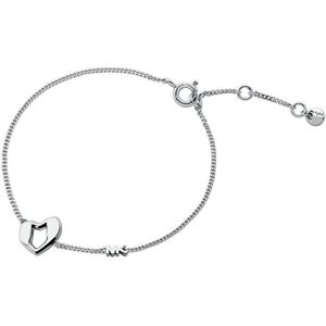 Michael Kors Romantický strieborný náramok so srdiečkom Love Kors MKC1778040 Michael Kors Romantický strieborný náramok so srdiečkom Love Kors MKC1778040