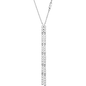 Michael Kors Strieborný náhrdelník so zirkónmi Premium MKC1811040 Michael Kors Strieborný náhrdelník so zirkónmi Premium MKC1811040