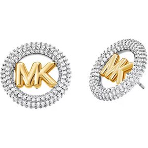 Michael Kors Blyštivé bicolor náušnice kôstky Premium MKJ8548931 Michael Kors Blyštivé bicolor náušnice kôstky Premium MKJ8548931