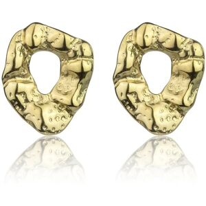 Marc Malone Dizajnové pozlátené náušnice Haisley Gold Earrings MCE24014G Marc Malone Dizajnové pozlátené náušnice Haisley Gold Earrings MCE24014G