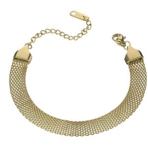 Marc Malone Módny pozlátený náramok Sylvia Gold Bracelet MCB24029G Marc Malone Módny pozlátený náramok Sylvia Gold Bracelet MCB24029G
