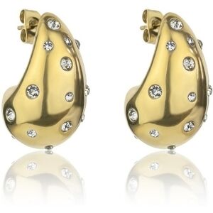 Marc Malone Pozlátené náušnice Tear Drop Adley Gold Earrings MCE24045G Marc Malone Pozlátené náušnice Tear Drop Adley Gold Earrings MCE24045G