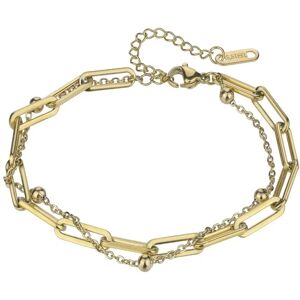 Marc Malone Dvojitý retiazkový náramok Holly Gold Bracelet MCB24021G Marc Malone Dvojitý retiazkový náramok Holly Gold Bracelet MCB24021G