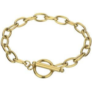 Marc Malone Pozlátený retiazkový náramok Raegan Gold Bracelet MCB23064G Marc Malone Pozlátený retiazkový náramok Raegan Gold Bracelet MCB23064G