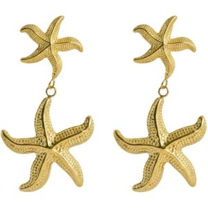 Marc Malone Výrazné náušnice Hviezdice Nebula Earrings MCE260735G Marc Malone Výrazné náušnice Hviezdice Nebula Earrings MCE260735G