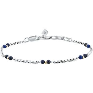 Morellato Pánsky bicolor náramok s korálkami lapis lazuli Terra S1755 Morellato Pánsky bicolor náramok s korálkami lapis lazuli Terra S1755