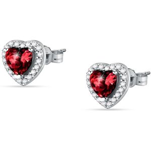 Morellato Strieborné kôstkové náušnice Srdiečka Tesori SAIW135 Morellato Strieborné kôstkové náušnice Srdiečka Tesori SAIW135