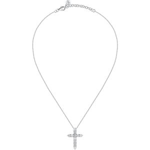 Morellato Štýlový strieborný náhrdelník s krížikom Large Cross Tesori SAIW116 Morellato Štýlový strieborný náhrdelník s krížikom Large Cross Tesori SAIW116