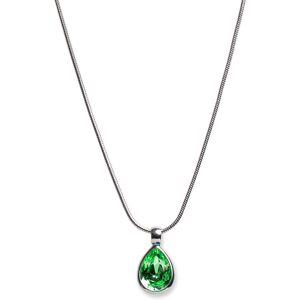 Oliver Weber Slušivý náhrdelník so zeleným kryštálom Swarovski 11022 214 Oliver Weber Slušivý náhrdelník so zeleným kryštálom Swarovski 11022 214