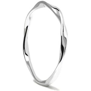PDPAOLA Minimalistický strieborný prsteň SPIRAL Silver AN02-804 56 mm PDPAOLA Minimalistický strieborný prsteň SPIRAL Silver AN02-804 56 mm