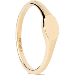 PDPAOLA Originálny pozlátený prsteň Oval Mini AN01-C46 48 mm PDPAOLA Originálny pozlátený prsteň Oval Mini AN01-C46 48 mm