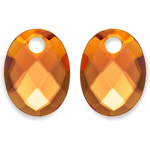 Sparkling Jewels Oválne prívesky na náušnice z citrínu EAGEM38-MO Sparkling Jewels Oválne prívesky na náušnice z citrínu EAGEM38-MO