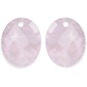 Sparkling Jewels Oválne prívesky na náušnice z ruženínu EAGEM13-RO Sparkling Jewels Oválne prívesky na náušnice z ruženínu EAGEM13-RO