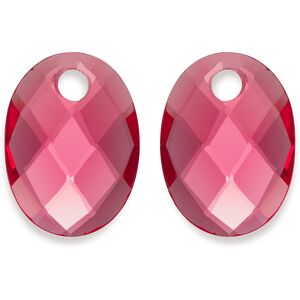Sparkling Jewels Oválne prívesky na náušnice z fuchsiového kremeňa EAGEM51-MO Sparkling Jewels Oválne prívesky na náušnice z fuchsiového kremeňa EAGEM51-MO