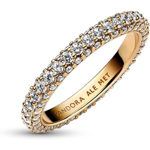 Pandora Trblietavý pozlátený prsteň so zirkónmi Shine Timeless 162627C01 50 mm Pandora Trblietavý pozlátený prsteň so zirkónmi Shine Timeless 162627C01 50 mm