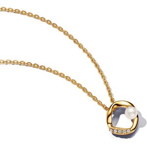 Pandora Elegantný pozlátený náhrdelník Shine 363303C01-45 Pandora Elegantný pozlátený náhrdelník Shine 363303C01-45