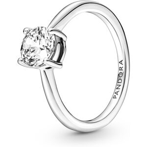 Pandora Jemný strieborný zásnubný prsteň Timeless 190052C01 56 mm Pandora Jemný strieborný zásnubný prsteň Timeless 190052C01 56 mm