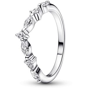 Pandora Očarujúci strieborný prsteň so zirkónmi Timeless 192390C01 50 mm Pandora Očarujúci strieborný prsteň so zirkónmi Timeless 192390C01 50 mm