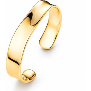 Pandora Pevný otvorený pozlátený náramok s organickým tvarom Shine Essence 563302C00 17,5 cm Pandora Pevný otvorený pozlátený náramok s organickým tvarom Shine Essence 563302C00 17,5 cm