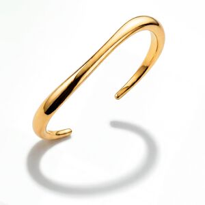 Pandora Pevný pozlátený náramok s organickým tvarom Shine Essence 563310C00 17,5 cm Pandora Pevný pozlátený náramok s organickým tvarom Shine Essence 563310C00 17,5 cm