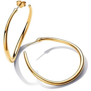 Pandora Pozlátené kruhové náušnice Essence Shine 263299C00 Pandora Pozlátené kruhové náušnice Essence Shine 263299C00