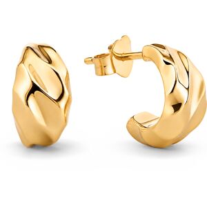Pandora Pozlátené visiace náušnice Essence Shine 263873C00 Pandora Pozlátené visiace náušnice Essence Shine 263873C00