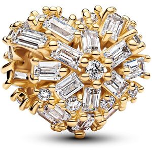Pandora Pozlátená korálka Trblietavé srdce Shine Moments 764240C01 Pandora Pozlátená korálka Trblietavé srdce Shine Moments 764240C01
