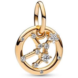Pandora Pozlátený prívesok Shine Znamenie zverokruhu Panna 762715C01 Pandora Pozlátený prívesok Shine Znamenie zverokruhu Panna 762715C01