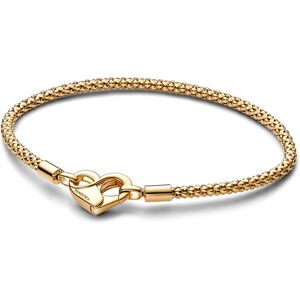 Pandora Pozlátený retiazkový náramok Shine Moments 562731C00 18 cm Pandora Pozlátený retiazkový náramok Shine Moments 562731C00 18 cm