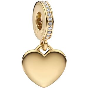 Pandora Pozlátený visiaci prívesok Srdce Shine 768761C01 Pandora Pozlátený visiaci prívesok Srdce Shine 768761C01