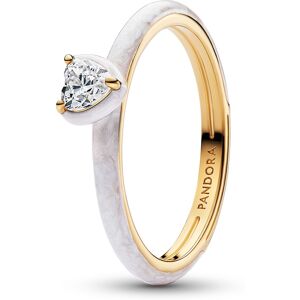 Pandora Prekrásny biely prsteň s kubickým zirkónom ME Shine 163088C01 50 mm Pandora Prekrásny biely prsteň s kubickým zirkónom ME Shine 163088C01 50 mm