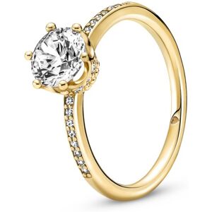Pandora Blyštivý pozlátený prsteň Trblietavá korunka Shine 168289C01 56 mm Pandora Blyštivý pozlátený prsteň Trblietavá korunka Shine 168289C01 56 mm