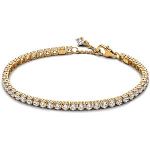 Pandora Tenisový pozlátený náramok so zirkónmi Timeless Shine 561469C01 20 cm Pandora Tenisový pozlátený náramok so zirkónmi Timeless Shine 561469C01 20 cm