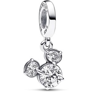Pandora Pôvabný strieborný prívesok Mickey a Minnie Mouse Disney 793031C01 Pandora Pôvabný strieborný prívesok Mickey a Minnie Mouse Disney 793031C01