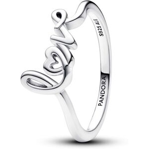 Pandora Romantický strieborný prsteň Love Moments 193058C00 54 mm Pandora Romantický strieborný prsteň Love Moments 193058C00 54 mm