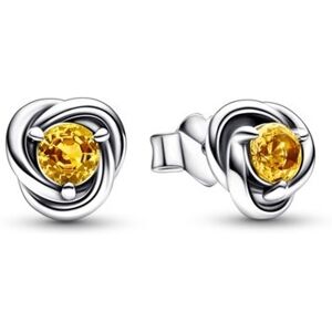 Pandora Skvele padnúce strieborné náušnice so žltými zirkónmi 292334C04 Pandora Skvele padnúce strieborné náušnice so žltými zirkónmi 292334C04