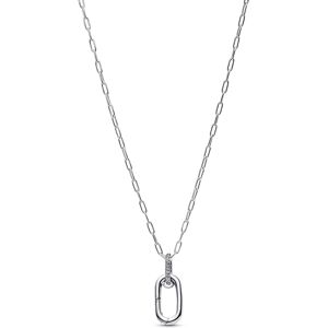 Pandora Strieborný náhrdelník na prívesky Me 394086C01-50 Pandora Strieborný náhrdelník na prívesky Me 394086C01-50
