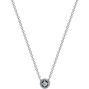 Pandora Strieborný náhrdelník s kubickými zirkónmi Timeless 393548C01-45 Pandora Strieborný náhrdelník s kubickými zirkónmi Timeless 393548C01-45