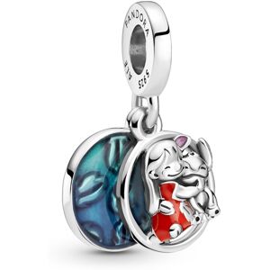 Pandora Strieborný prívesok Lilo a Stitch Disney 799383C01 Pandora Strieborný prívesok Lilo a Stitch Disney 799383C01