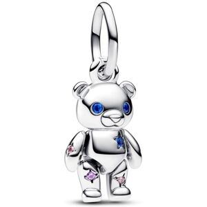 Pandora Strieborný prívesok Medvedík so zirkónmi 792986C01 Pandora Strieborný prívesok Medvedík so zirkónmi 792986C01