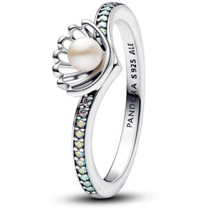 Pandora Strieborný prsteň Lastúra princeznej Ariel Disney 193654C01 54 mm Pandora Strieborný prsteň Lastúra princeznej Ariel Disney 193654C01 54 mm