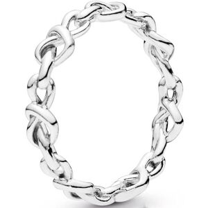 Pandora Strieborný prsteň Prepletené srdcia 198018 52 mm Pandora Strieborný prsteň Prepletené srdcia 198018 52 mm