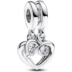 Pandora Strieborný rozdeliteľný prívesok Forever & Always 793232C01 Pandora Strieborný rozdeliteľný prívesok Forever & Always 793232C01