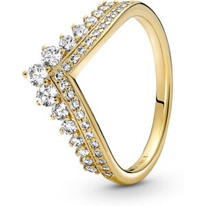Pandora Trblietavý pozlátený prsteň s diadémom Shine Timeless 167736C01 56 mm Pandora Trblietavý pozlátený prsteň s diadémom Shine Timeless 167736C01 56 mm