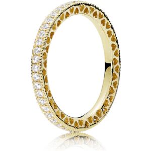 Pandora Trblietavý pozlátený prsteň Shine 168655C01 58 mm Pandora Trblietavý pozlátený prsteň Shine 168655C01 58 mm