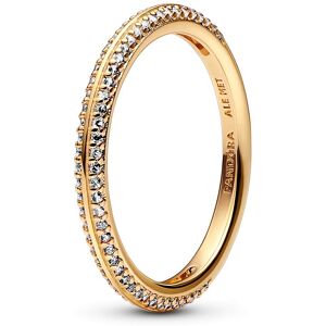 Pandora Trblietavý pozlátený prsteň Shine Me 169679C01 58 mm Pandora Trblietavý pozlátený prsteň Shine Me 169679C01 58 mm