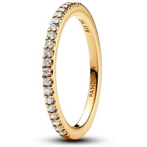 Pandora Trblietavý pozlátený prsteň Shine Timeless 162999C01 54 mm Pandora Trblietavý pozlátený prsteň Shine Timeless 162999C01 54 mm