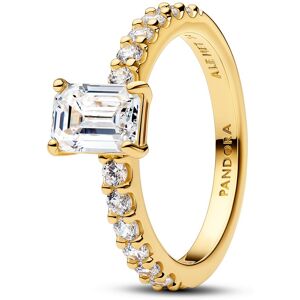 Pandora Trblietavý pozlátený prsteň Shine Timeless 164506C01 54 mm Pandora Trblietavý pozlátený prsteň Shine Timeless 164506C01 54 mm
